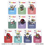 「ガンダム」MS全12種がユルい、かわいい新デザインでフィギュア化！「YURUGUN wave1」シュールなコメント入りミニカード付き