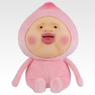 人気絵本「こびとづかん」が一番くじ化！ラストワン賞は“カクレモモジリ”の正しい持ち方を学べる桃型ダイカットクッション