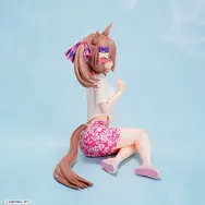 夏の雰囲気満載！『ウマ娘』スマートファルコンとコパノリッキーが、1.5周年楽曲「Gaze on Me!」ライブ衣装でプライズフィギュア化