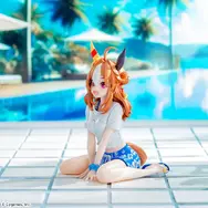 夏の雰囲気満載！『ウマ娘』スマートファルコンとコパノリッキーが、1.5周年楽曲「Gaze on Me!」ライブ衣装でプライズフィギュア化