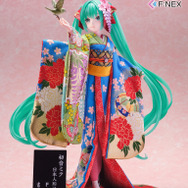 お値段約20万円の「初音ミク」日本人形フィギュアが可憐で美しい…！イラストレーター・藤ちょこ氏による描き下ろしイラストをもと立体化
