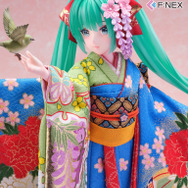 お値段約20万円の「初音ミク」日本人形フィギュアが可憐で美しい…！イラストレーター・藤ちょこ氏による描き下ろしイラストをもと立体化