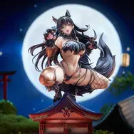 狼の如き衣装がセクシーかつ刺激的すぎる…！『アズレン』愛宕の着せ替え「月夜のお姉さん狼」がフィギュア化