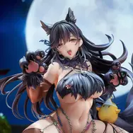狼の如き衣装がセクシーかつ刺激的すぎる…！『アズレン』愛宕の着せ替え「月夜のお姉さん狼」がフィギュア化