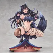狼の如き衣装がセクシーかつ刺激的すぎる…！『アズレン』愛宕の着せ替え「月夜のお姉さん狼」がフィギュア化