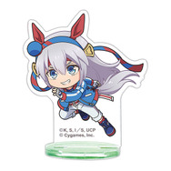 ミニキャラのウマ娘たちが全力疾走で可愛い！「ウマ娘 シングレ」の描き起こしアクスタ全15種が、ガシャポンにて11月第3週より発売