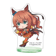 ミニキャラのウマ娘たちが全力疾走で可愛い！「ウマ娘 シングレ」の描き起こしアクスタ全15種が、ガシャポンにて11月第3週より発売