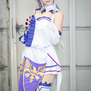 エミリア「Re:ゼロから始める異世界生活」／猫宮ハルナ（X：@Hapinachan_cos）