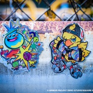 カラフルでスタイッシュ！スクエニ公式ショップで渋谷をイメージした“スライム&チョコボ”アルミマグネットが発売