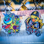 カラフルでスタイッシュ！スクエニ公式ショップで渋谷をイメージした“スライム&チョコボ”アルミマグネットが発売