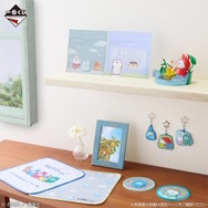 「お文具といっしょ」新作一番くじの全ラインナップ公開！雨の日を楽しむ「お文具さん」たちのグッズ盛りだくさん