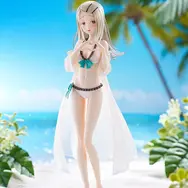 あまりにも細身で繊細なスタイル…！『学マス』より「篠澤 広」が描き下ろし水着衣装でフィギュア化ーグッスマ特典は“ハートの合図”エフェクトパーツ