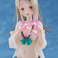 あまりにも細身で繊細なスタイル…！『学マス』より「篠澤 広」が描き下ろし水着衣装でフィギュア化ーグッスマ特典は“ハートの合図”エフェクトパーツ