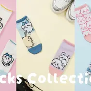 「ちいかわ」たちのトイレシーンがシュールで可愛い！インパクト抜群のソックス新商品デザイン全8種ラインナップ