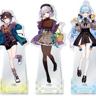 セブン-イレブンにて「ホロライブ」キャンペーンが11月20日開催！大空スバルら3人を“秋のお出かけファッション”で描き下ろしグッズ化