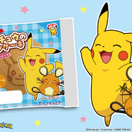 サンタ帽を被ったピカチュウ、ポッチャマが可愛い！「ポケモンパン」デコキャラシール第214弾はクリスマステーマの全20種