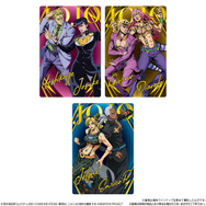 アニメ「ジョジョ」主人公とボスは新規描き下ろし！「7部」までのキャラクターなど全34種ラインナップしたカード付きウエハース第2弾