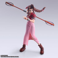 『FF7』エアリスを“原点の懐かしい姿”で再現！可動フィギュア「BRING ARTS ミスリルロッドVer.」予約開始