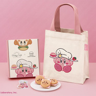 ふわふわ立体サガラ刺繡の「カービィ」が可愛い！キャプテンスイーツバーガーコラボトートバッグセットを期間限定販売