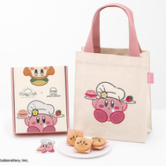 ふわふわ立体サガラ刺繡の「カービィ」が可愛い！キャプテンスイーツバーガーコラボトートバッグセットを期間限定販売