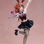 『学マス』公式描き下ろしバニー衣装の「花海佑芽」が1/4スケールフィギュア化！実布製の網タイツがリアルな存在感を演出