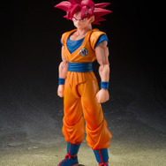 「ドラゴンボール超」より「超サイヤ人ゴッド孫悟空」アクションフィギュアが2バージョンで展開！3種の交換用表情パーツで様々なシーンを演出