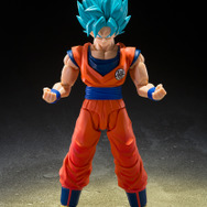 「ドラゴンボール超」より「超サイヤ人ゴッド孫悟空」アクションフィギュアが2バージョンで展開！3種の交換用表情パーツで様々なシーンを演出