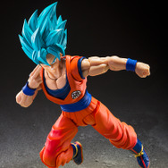 「ドラゴンボール超」より「超サイヤ人ゴッド孫悟空」アクションフィギュアが2バージョンで展開！3種の交換用表情パーツで様々なシーンを演出