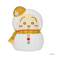 「エニマイくじ ちいかわ」全ラインナップ公開！“ゆきだるまになっちゃった！”なハチワレ、うさぎら6人のマスコットが可愛い