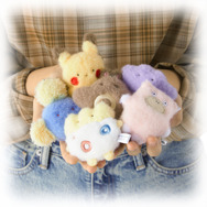 『ポケモン』てのひらにすっぽりおさまる「ほわほわてのひらマスコット」が可愛い！ピカチュウ、ヤドンなど全10種