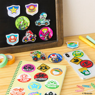 『マリオカート ワールド』カートに乗ったキャラクターなどアクリル製マグネット全20種！ゲーム内に登場する“ステッカー”も1枚付属