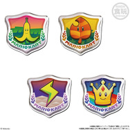 『マリオカート ワールド』カートに乗ったキャラクターなどアクリル製マグネット全20種！ゲーム内に登場する“ステッカー”も1枚付属