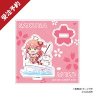 ホロライブ「さくらみこ」×「スシロー」コラボ限定グッズが予約受付中！お馴染みの巫女服のほかスシロー制服、私服がデザイン