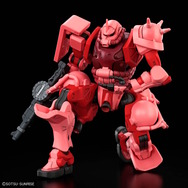 新作ガンプラ「HG シャア専用ザク(GQ)」の新たな商品画像お披露目！白いガンダムに譲った「シャアキック」のポーズも決まる