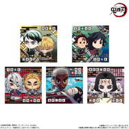 劇場版「鬼滅の刃」にふぉるめーしょん全ラインナップ公開！劇中名シーンモチーフの全34種、2色の箔が豪華に煌めく“無限レア”も