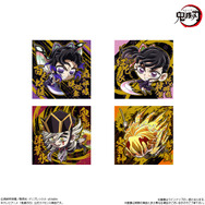 劇場版「鬼滅の刃」にふぉるめーしょん全ラインナップ公開！劇中名シーンモチーフの全34種、2色の箔が豪華に煌めく“無限レア”も