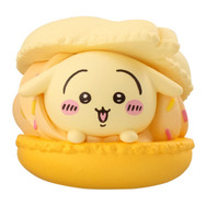 「ちいかわ」たちが、マカロンになっちゃった！上に乗った生地もお顔になっているガシャポン「きゃらまかろん」全4種がどれも可愛い