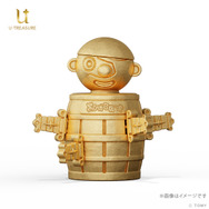 お値段約200万の「黒ひげ危機一髪」！50周年記念として“純金”ミニチュア化