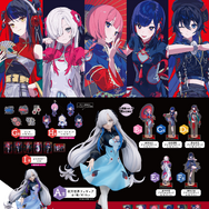 「タイトーくじ　神椿市遊興中。」全ラインナップ公開！ネオチャイナ服をテーマにした描き下ろし限定イラストを使用