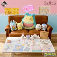 『ポケモン』新作一番くじの全ラインナップ公開！ダイナーで食事を楽しむ「ポケピース」のグッズ盛りだくさん
