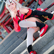 しほな（X：@shihonana_）、撮影：こへ（X：@Kohe_portrait）