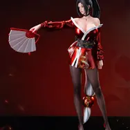 大きく開いた胸元がセクシー…！『KOF』より「不知火舞」が周年Ver. として1/4スケールフィギュア化、油紙傘により一味違うディスプレイに