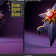 本当にいたんだ…！『ポケモン』メガスターミーに衝撃受けて即3DCG化　ファン制作の“再現度が高すぎる”モデルが話題に