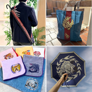 太刀使いになりきれる「長傘カバー」がかっこいい！『モンハンワイルズ』のレインテーマグッズ4種が12月19日より発売