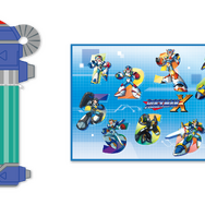『ロックマンX』シリーズがオンラインくじに登場！パーツカプセル入りタオルケット、ナンバリングロゴグッズなど全42種
