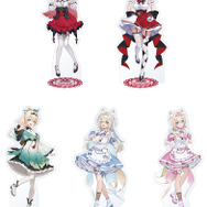 アニメイトで「ホロライブ」フェアが1月8日より開催！百鬼あやめ、宝鐘マリンら5人が「ONIKAWAII」をテーマに描き起こしグッズ化