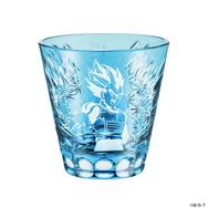 孫悟空とベジータの必殺技を江戸切子で表現！「ドラゴンボールZ」モチーフの高級グラスが限定販売