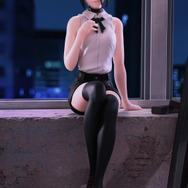 ミステリアスな笑みを浮かべた姿が美しい…！「チェンソーマン」よりレゼが“ぬーどるストッパーフィギュア”に