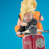 「ドラゴンボールZ」バイクに乗ったスーパーサイヤ人「孫悟空＆孫悟飯」フィギュアが抽選販売！ディテールにこだわり360度楽しめる