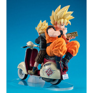 「ドラゴンボールZ」バイクに乗ったスーパーサイヤ人「孫悟空＆孫悟飯」フィギュアが抽選販売！ディテールにこだわり360度楽しめる